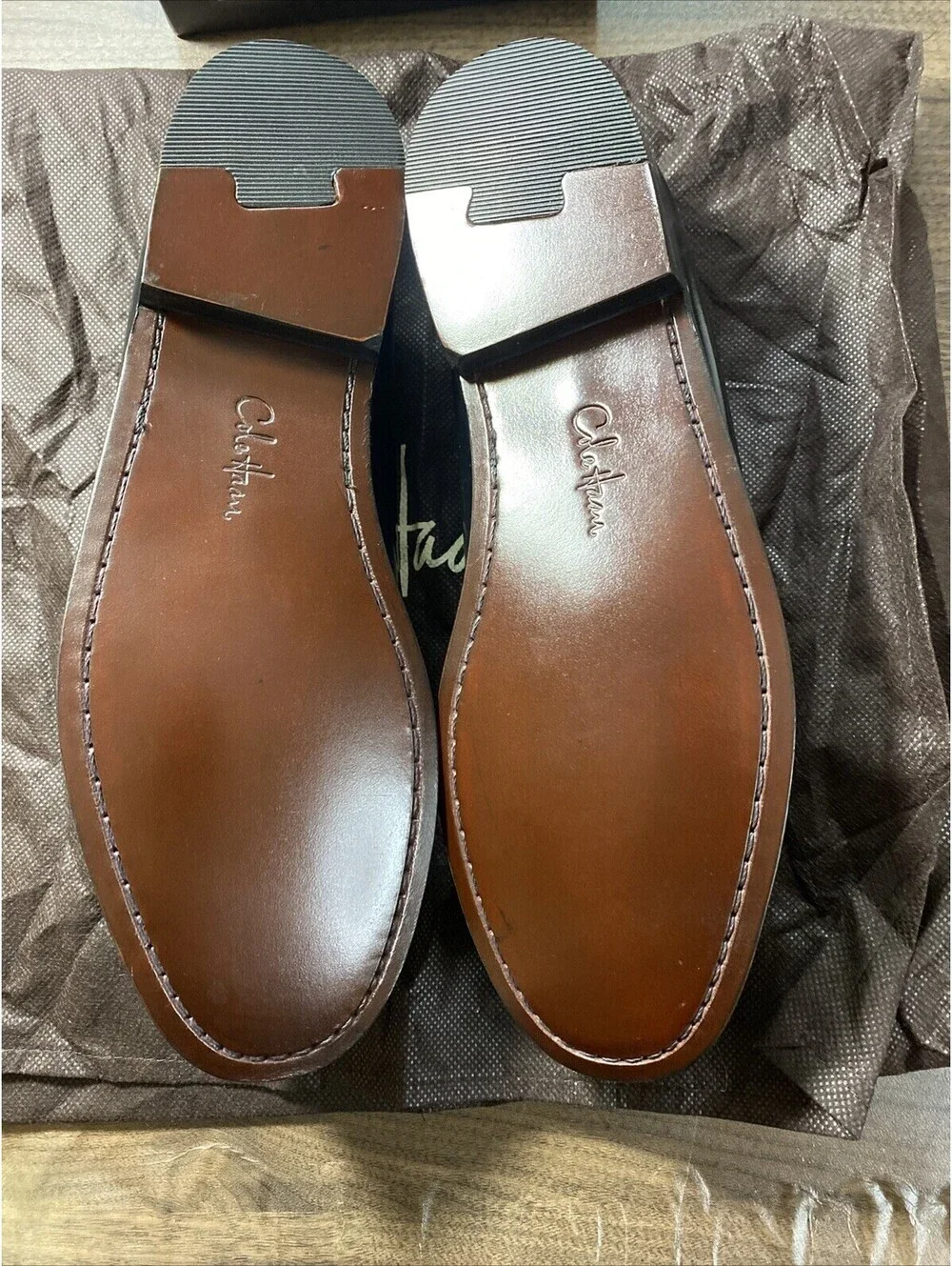 Men’s Cole Haan Pinched Tassel Black 11.5D #03506